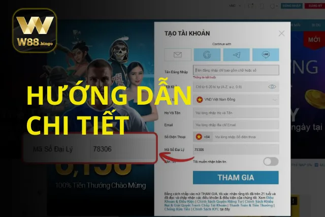 Hướng dẫn chi tiết các bước để tham gia chơi tại WW88